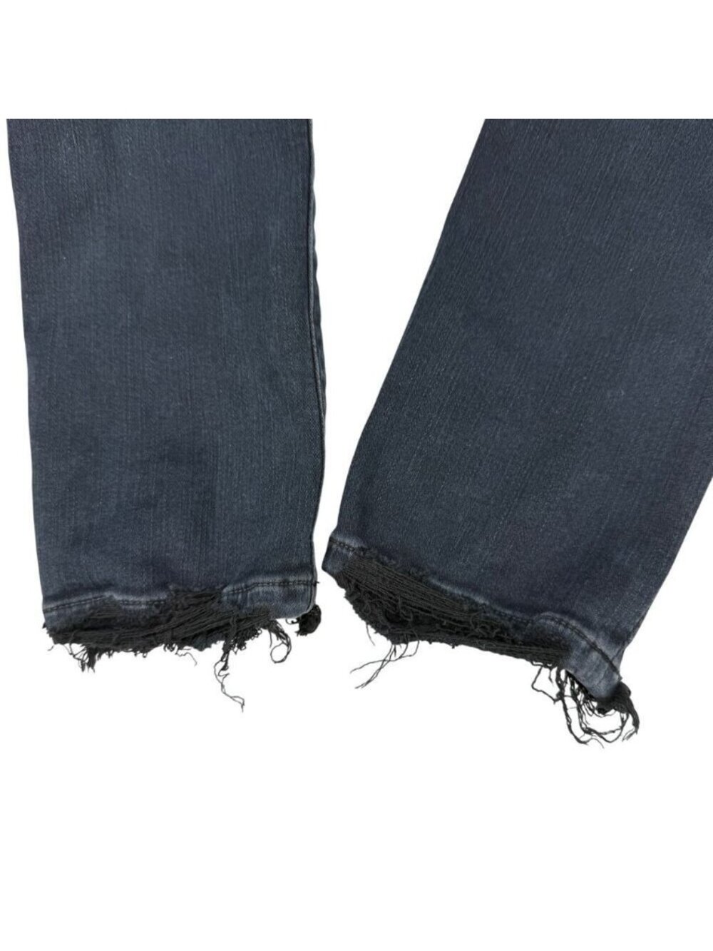 Agolde Sophie Distressed Skinny Jeans Ruthless Washed Black - Picture 7 of 7